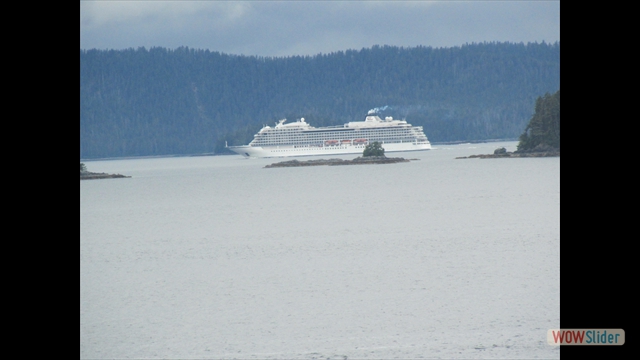 Sitka is a cruise ship stop